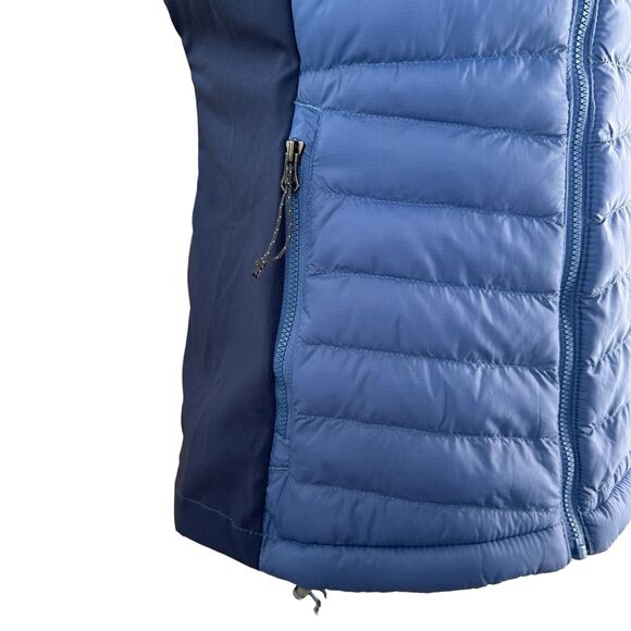 NWT Women's Columbia South Valley Hybrid Vest Two-Tone Blue Size Small S - Picture 4 of 11